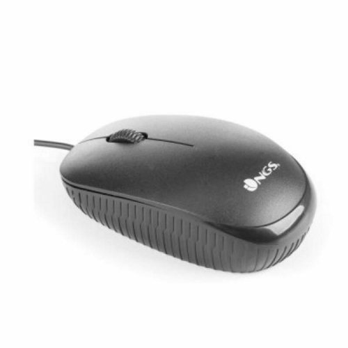 Optisk Mus NGS NGS-MOUSE-0906 Svart 1000 dpi