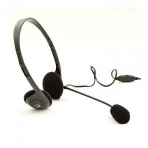 Hrlurar med Mikrofon Ewent EW3563 Svart