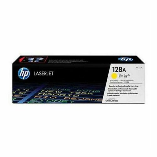 Original Toner HP 128A Gul