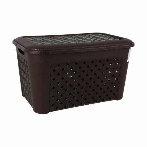 Tvttkorg Tontarelli Arianna Med lock Svart 48,3 L (6 antal)