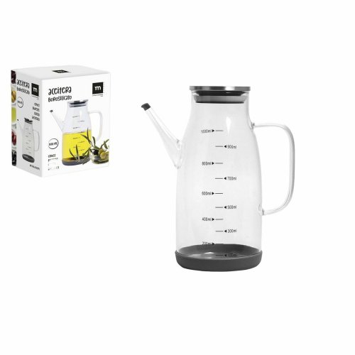 Oljeflaska La Mediterrnea Silikon Rostfritt stl 1 L (12 antal)