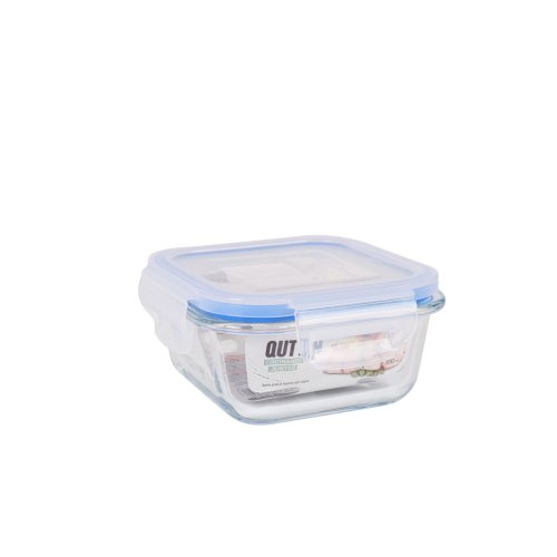 Hermetisk matlda Quttin Fyrkantig 300 ml (12 antal)