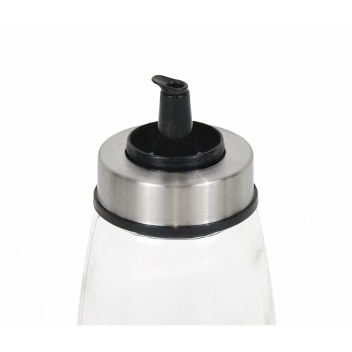 Oljeflaska Quttin Transparent Silvrig Glas 200 ml 6,5 x 6,5 x 12
