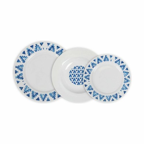 Servissats La Mediterrnea Marvin Rund 12 Delar (2 antal)
