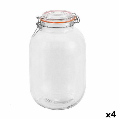 Burk La Mediterrnea Hermetisk Glas 4,2 L (4 antal)
