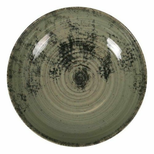 Djup tallrik La Mediterrnea Aspe Grn  22,7 x 5 cm (12 antal)