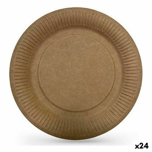 Tallriksset Algon Engngsanvndning kraftpapper 12 Delar 18 cm (