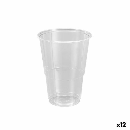 Set med teranvndbara glas Algon Plast Transparent 50 Delar 330
