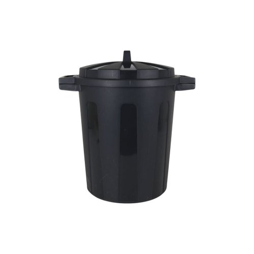 Papperskorg p hjul Dem Svart 25 L (6 antal)