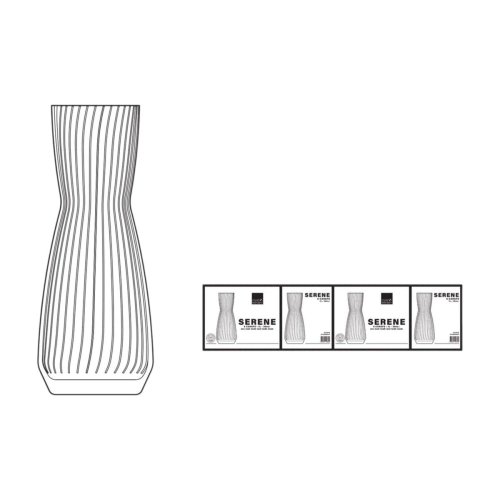 Glasflaska La Mediterrnea 1 L (6 antal)