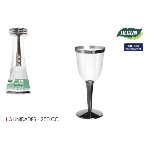 Vinglas Algon 3 Delar (12 antal)