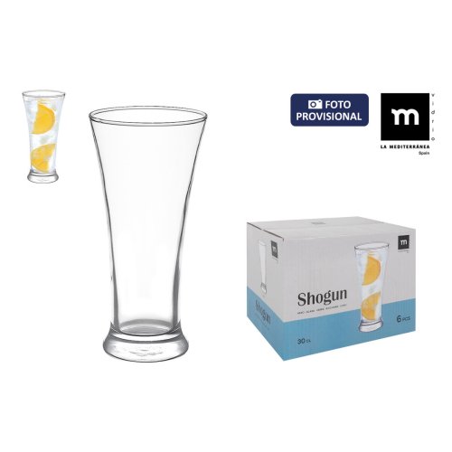 Glasset La Mediterrnea SHOGUN 0,3 L 6 Delar (8 antal)
