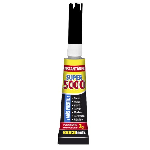 Omedelbar vidhftning Bricotech Super 5000 3 g (36 antal)