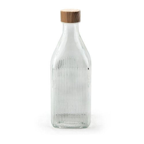 Glasflaska La Mediterrnea Metall Glas 1 L (24 antal)