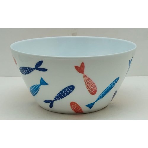 Salladsskl La Mediterrnea FISHER 25,5 x 13,5 cm (8 antal)