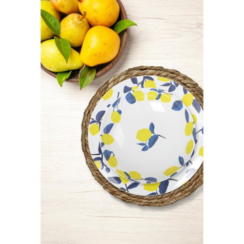 Snacksskl La Mediterrnea Citron 15 x 8 cm (24 antal)
