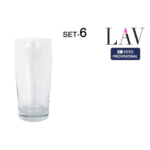Glasset LAV 6 Delar (4 antal)