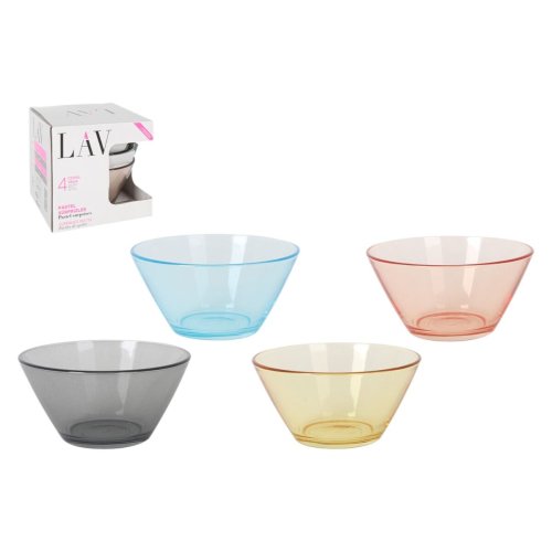 Snacksskl LAV 345 ml  12 x 6,1 cm 4 Delar (6 antal)