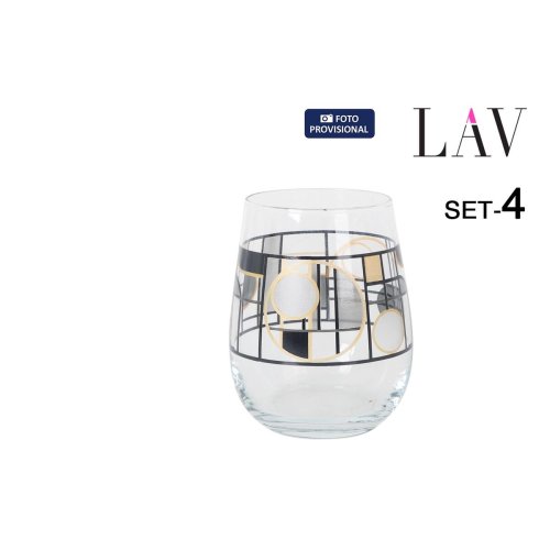 Glasset LAV GAIA 4 Delar (6 antal)