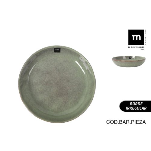 Servingsfat La Mediterrnea Macarella green (18 antal)