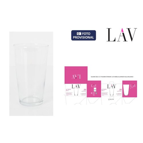 Glasset LAV Toledo 6 Delar (4 antal)