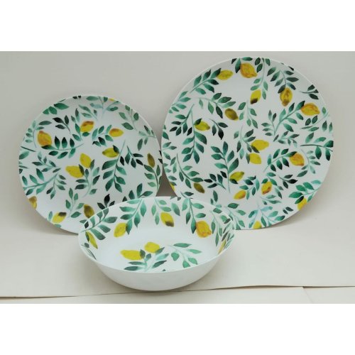 Djup tallrik La Mediterrnea Citron 21 x 5,3 cm (24 antal)