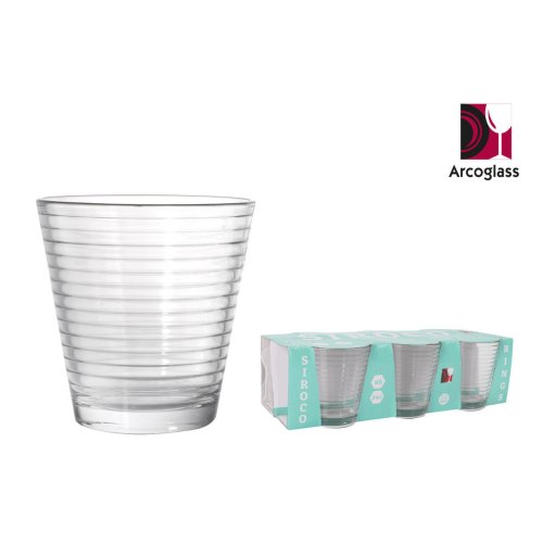 Glasset La Mediterrnea Siroco rings 6 Delar (12 antal)