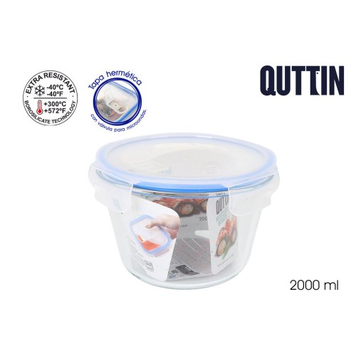 Lunchlda Quttin Rund 2 L (6 antal)