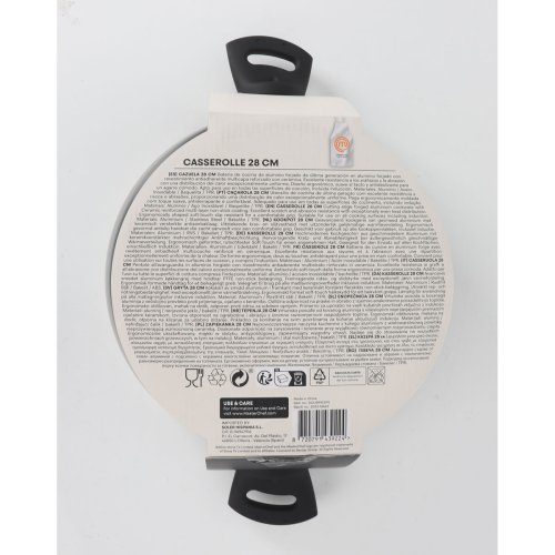 Kastrull med lock MasterChef 28 cm (4 antal)
