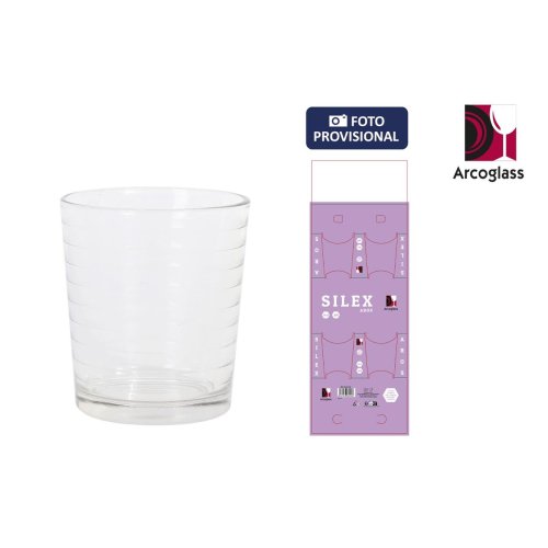 Glasset La Mediterrnea Silex aros 4 Delar (6 antal)