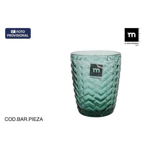 Glas fr vatten La Mediterrnea Spica Grn (48 antal)