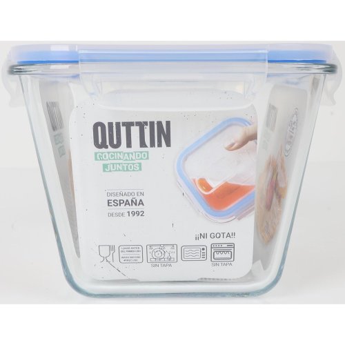 Lunchlda Quttin Rektangulr 2,35 L (6 antal)