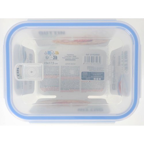 Lunchlda Quttin Rektangulr 2,35 L (6 antal)