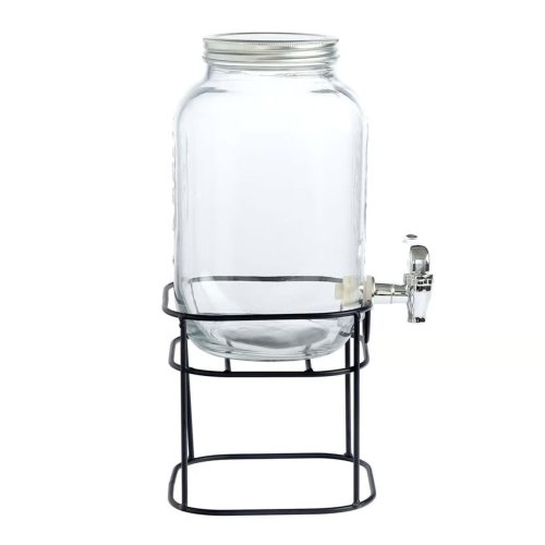 Dryckdispenser La Mediterrnea Rustik Metall Glas 4 L 17 x 17 x