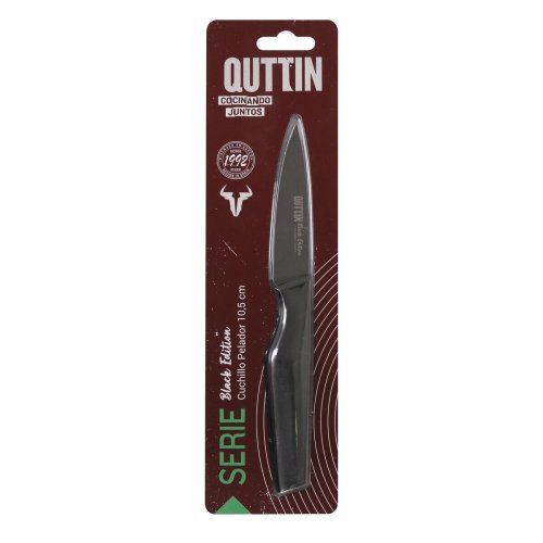 Skalkniv Quttin Black Rostfritt stl 9 cm (12 antal)