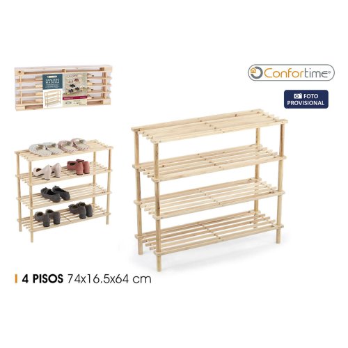 Skobnk Confortime 74 x 26,5 x 64 cm (4 antal)