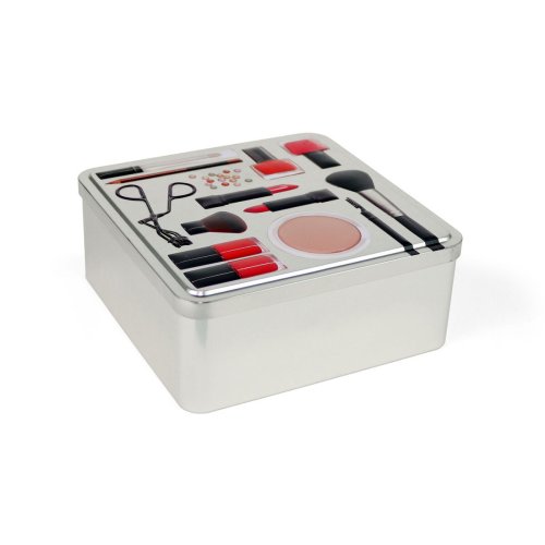 Allsidig lda Confortime Make-Up Metall 19,7 x 19,7 x 8 cm (12 a