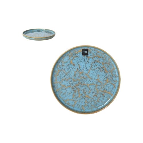 Servingsfat La Mediterrnea Scratch blue (18 antal)