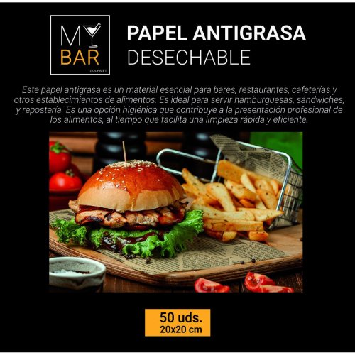 Hushllspapper My Bar 20 x 20 cm (24 antal)
