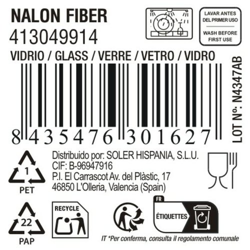 Glas fr vatten La Mediterrnea Nalon fiber (36 antal)