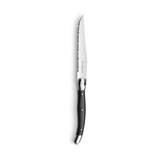 Set med kttknivar Lou Laguiole Tradition Dvobarvna Metall 23 x