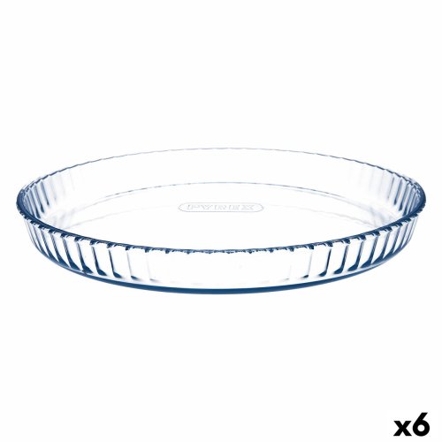 Kakform Pyrex Classic Vidrio Transparent Glas Platt Rund 31 x 31