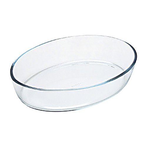 Ugnsform Pyrex Classic Vidrio Transparent Glas Oval 40 x 28 x 7