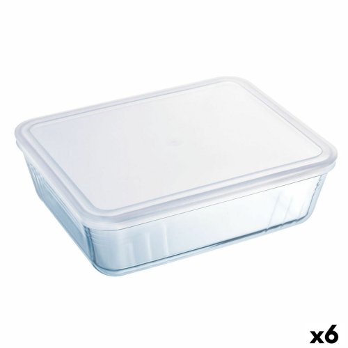 Rektangulr matlda med lock Pyrex Cook & Freeze 19 x 14 x 5 cm