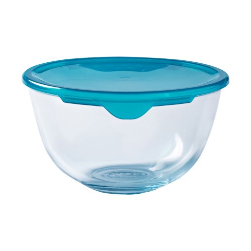 Rund matlda med lock Pyrex Cook & Store Bl 2 L 22 x 22 x 11 cm