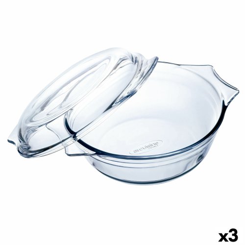 Ugnsform  Cuisine Ocuisine Vidrio Transparent Glas 23,5 x 20,5