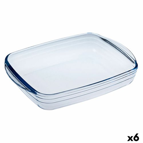 Rektangulr bakform  Cuisine Ocuisine Vidrio Transparent Glas 2