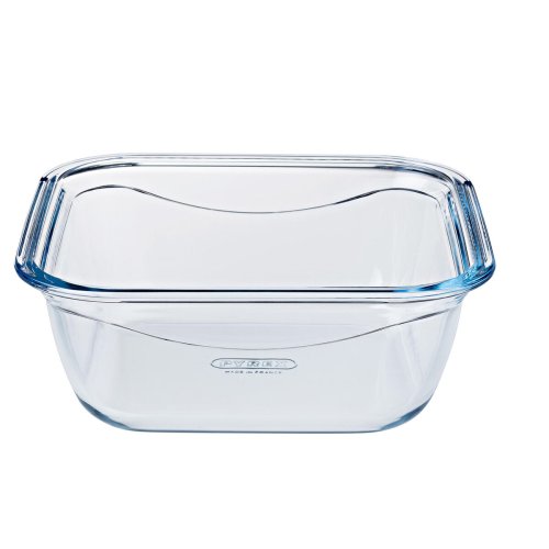 Hermetisk matlda Pyrex Cook & go 21 x 21 x 9 cm Bl 1,9 L Glas