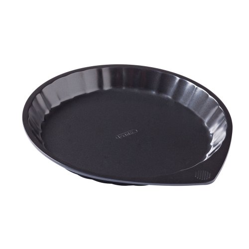 Kakform Pyrex Magic Svart Metall Platt Rund  27 cm 6 antal