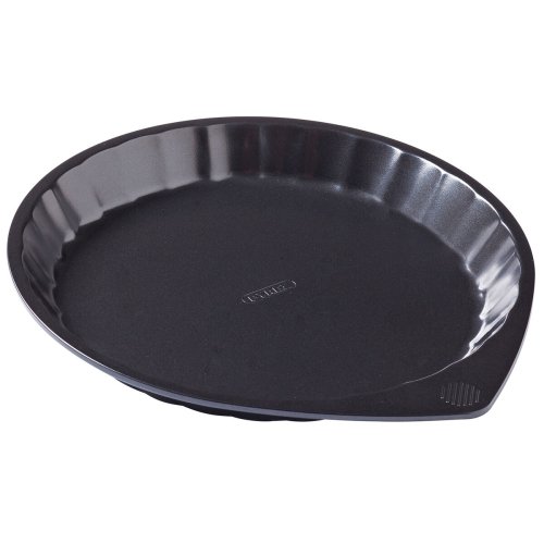 Kakform Pyrex Magic Svart Metall Platt Rund  30 cm 6 antal